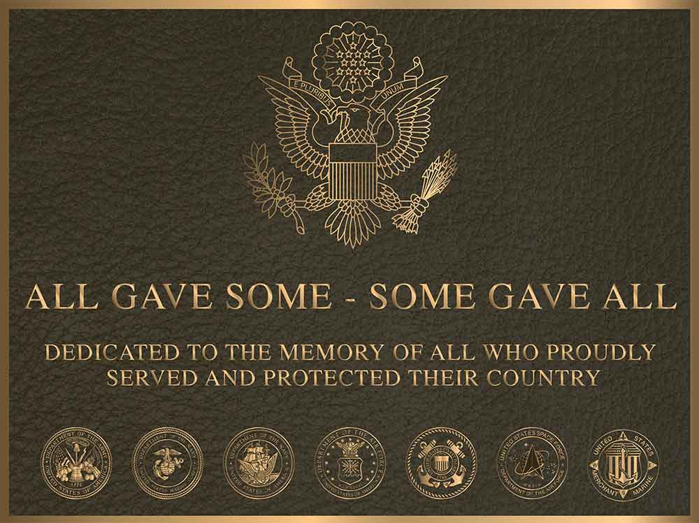 memorial plaques, memorial plaque, Memorial Plaques, cast Memorial Plaques, military memorial plaque with color photo, bronze military plaques, military photo Memorial Plaques