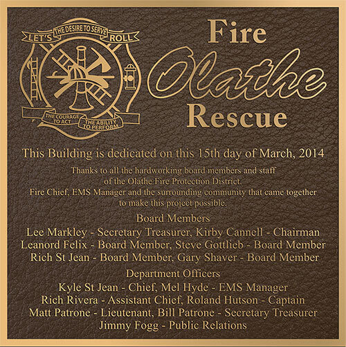 Building plaques, custom bronze Building plaques, outdoor Building plaques, firefighter plaque, bronze firefighter plaque, cast bronze firefighter plaques