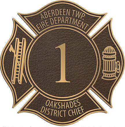 bronze plaques, cast bronze plaques, firefighter plaque, firefighter bronze plaque, fire department bronze plaques