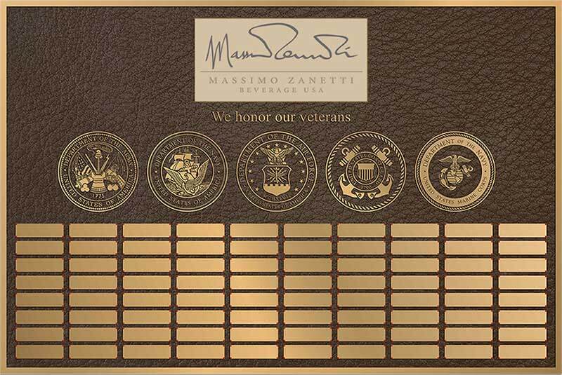 Bronze Plaque, cast Bronze Plaque, military memorial plaque with color photo, bronze military plaques, military photo bronze plaque